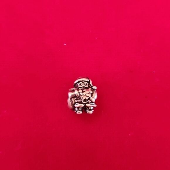 Pandora Ale Santa Claus Christmas Sterling Silver 925 Charm - Picture 1 of 1